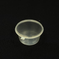 Соусник с крышкой-НАХЛОБУЧКОЙ ПП 75мл 80шт D=62, d=50, H=34мм