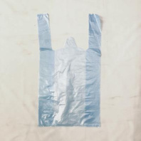 Пакет майка ПНД 25+12х45 (10) СИНЯЯ 100шт 