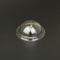 Крышка для креманки 165мл ПЭТ D=87мм прозрачная 50шт КУПОЛЬНАЯ без отверстия 