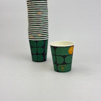 Стакан бумажный 180(196)мл КОФЕ и ЧАЙ 50шт D=73, d=50, H=80мм