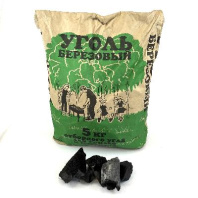 Уголь березовый 5,0кг