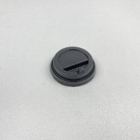 Крышка 73мм с КЛАПАНОМ 100шт ЧЁРНАЯ