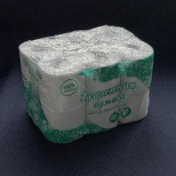 Бумага туалетная Linia Veiro ДОМАШНЯЯ 2сл УП=12шт (8шт + 4шт-ПОДАРОК) 15м 