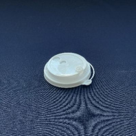 Крышка ПП 90мм с ЗАГЛУШКОЙ 50шт БЕЛАЯ 