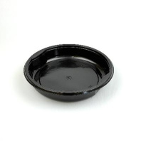 Контейнер ЛАНЧ круглый одноразовый ПП К-189-730 730мл ЧЁРНЫЙ 75шт D=191 H=34мм 