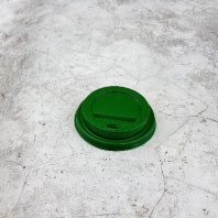 Крышка 80мм с КЛАПАНОМ 100шт ЗЕЛЁНАЯ