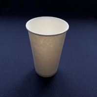 Стакан бумажный 400(510)мл БЕЛЫЙ 50шт D=90, d=61, H=135мм 