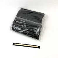 Размешиватель деревянный в индивидуальной бумажной упаковке ЧЁРНАЯ 14см УП=250шт БЕРЁЗА 140х6х1,8мм 