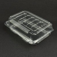 Контейнер одноразовый с крышкой ПР-К-30В (высокая) ПЭТ 60шт внеш.235х172х65мм