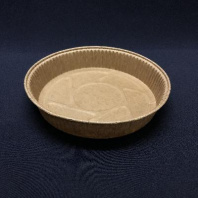 Форма бумажная ПАЙ КОРИЧНЕВАЯ 116шт D=180, d=160, H=30мм ламинир.