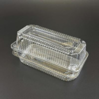 Контейнер с крышкой ИП-27 ПЭТ (внеш. 238х127х90) Протэк КОРОБ=300шт(!!!) 