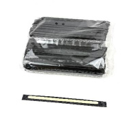 Размешиватель деревянный в индивидуальной бумажной упаковке ЧЁРНАЯ 18см УП=250шт БЕРЁЗА 180х6х1,8мм