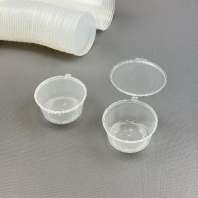 Соусник с крышкой ПП 80мл 80шт D=70, d=56, H=34мм