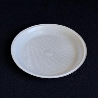 Тарелка десертная ПП D=220мм БЕЛАЯ 50шт