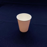 Стакан бумажный 250(290)мл РОЗОВЫЙ (пудра) 50шт D=80, d=55, H=92,5мм