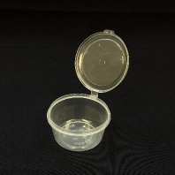 Соусник с крышкой ВЕРХНЕЕ ЗАКРЫТИЕ 80мл 80шт D=70, d=56, H=34мм