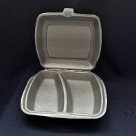 Ланч-бокс ВПС LBE-2 2-сек. ЧЁРНЫЙ (249х207х61) КОРОБ=100шт 