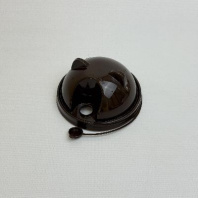 Крышка-КУПОЛ "УШКИ" 90мм КОРИЧНЕВАЯ 45шт