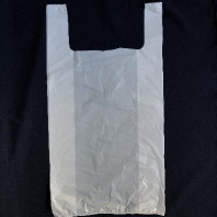 Пакет майка ПНД 38+20х70 (14) БЕЛАЯ 100шт