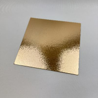 Подложка ПРЯМОУГОЛЬНАЯ золото/серебро BASE 120х200мм h=0,8мм 100шт 