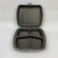 Ланч-бокс ВПС LB-83 3-сек. ЧЁРНЫЙ 247х206х35мм