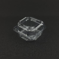 Контейнер одноразовый с крышкой К-11(В) (аналог ПР-К-9) ПЭТ (внутр. 110х110х70) КОРОБ=600шт