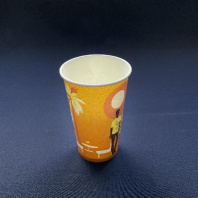 Стакан для ХОЛОДного 330мл бумажный УП=50шт d=80мм ПЛЯЖ ЛП 