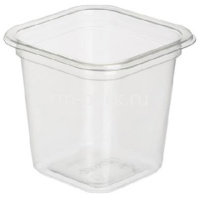 Контейнер для ДЕСЕРТОВ Д-220 + КРЫШКА 100шт(!) 83х83/75мм V=250мл (Д-900/КР-1800) 