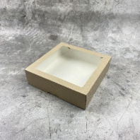 Ланч-бокс с окном 1555мл OSQ Tabox-PRO-1555 200х200х55 25шт