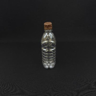 Бутылка ПЭТ D=28мм 0,5л прозрачная + КРЫШКА