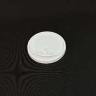 Крышка ПП 80мм с ПИТЕЙНИКОМ БЕЛАЯ 50шт "ТИП-Ж"