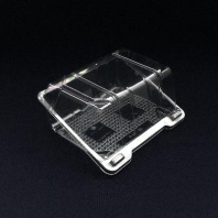 Контейнер одноразовый под суши с крышкой ПЭТ ДК-14/10(диагональ) прозр. 140х100х75мм