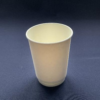 Стакан бумажный 2сл 350(400)мл белый 25шт D=90, d=59, H=112мм ПБФ 