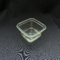 Контейнер одноразовый для ДЕСЕРТОВ СпК-0909 200мл "Квадрат стакан" прозрачный 50шт 93х93х48мм